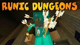DUNGEONS INFINITAS | RUNIC DUNGEONS MOD| Minecraft Mod Review