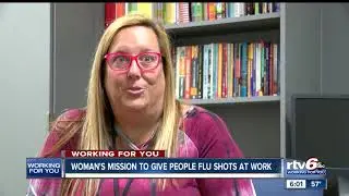 IU Health pharmacist helping to make flu vaccines available