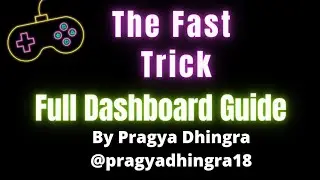 THE FAST TRICK FULL DASHBOARD GUIDE- After joining process👆