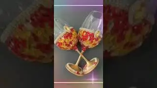 Designer wine glasses