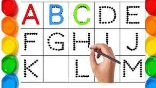 ABC alphabets kid's learning|kids tracing letters abc Alphabets #viralvideo #kidslearning 
