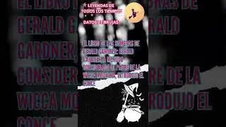 EL LIBRO DE LAS SOMBRAS DE GERALD GARDNER #miedo #brujeria #paranormal #brujeriatradicional #bruja