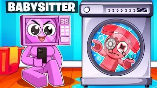 I Survived The WORST BABYSITTER in Roblox Snapchat