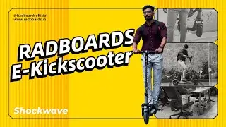Electric Kickscooter for Smart City Rides &ndash; Meet the ShockWave!