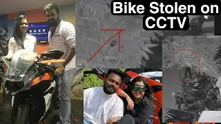Stolen Bike Story | CCTV footage | Caught on Camera | KTM RC 200 | Hussain Manimegalai