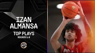 IZAN ALMANSA Top Plays // 1st Half of NBL25