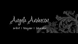 Angela Anderson Demonstrates HAT TRICK brush Dynasty Black Gold  - How to Paint
