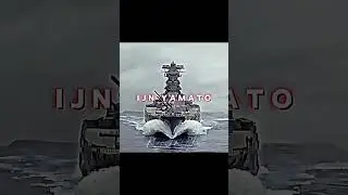 USS Iowa VS IJN Yamato #history #history #ww2 #ships #wowsblitz #wows #edit #shorts #fy #fyp