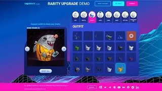 SharkRace upgradable NFTS | NFT Customization platform