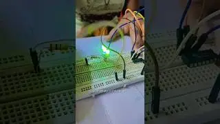 Logic Gate Practical with breadboard 🔥 #short #computer #shorts #electronic #viralshort #viralvideo