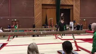 Gymnast national grade 2 beam routine