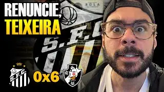 🔴 LIVE PÓS-JOGO | Santos 0 x 6 Vasco