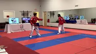 3rd dan Black Belt knife defense by Mark and Ilana