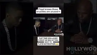SOULJA BOY FORGOT HE WAS SITTING NEXT TO FLOYD MAYWEATHER🤦🏽&zwj;♂️🧢🤣
