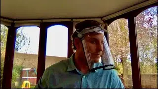 Homemade Full Face Visor - Covid-19