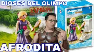🏛️LOS DIOSES DEL OLIMPO DE PLAYMOBIL, AFRODITA, DIOSA DEL AMOR Y REPRESENTANTE DEL S&Iacute;MBOLO DE LIBRA.