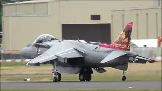 AV8B Harrier Matador Hover Mode and Transition Live Demo at RIAT 2024