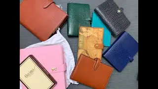 Filofax Lizard, Belmont and others; Gigliodoro; Aura Estelle; Davinci Planners, Notebooks FOR SALE!