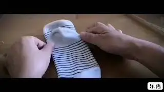 Sewing tutorial：公仔衫連衣褲 Romper for  Doll Recycled from a old Sock.