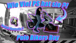 Yamaha Aerox 70ccm Pr&uuml;fstand // Polo Bikers Day // Polizei Kontrolle ? //