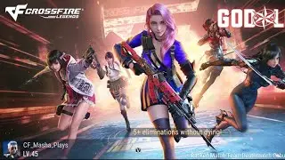 Crossfire legends Prison Map so hard to fire Sniper Barret iron shark@PlayCrossfireLegends