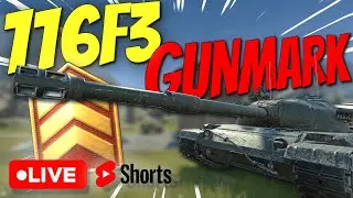 Starting the 116 F3 3-Mark Grind || WoT Blitz | #shorts #wotb #worldoftanksblitz #tanksblitz