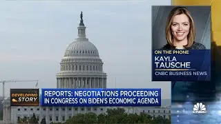 Congress continues negotiations over President Joe Biden's economic agenda: Reports