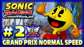 Sonic Racing: CrossWorlds PS5 (1080p60fps) - Grand Prix Part 2 with Pac-Man