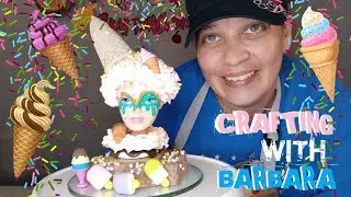 How To Make A Barbie Ice Cream Fake Bake