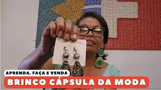 Aprenda,Fa&ccedil;a e Venda - Como Fazer Brinco C&aacute;psula da Moda - Crie pe&ccedil;as Incriveis com c&aacute;psulas de caf&eacute;