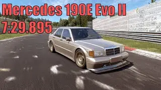 Mercedes-Benz 190E Evo II - Nordschleife Tourist 7:29.895 - Assetto Corsa EVO