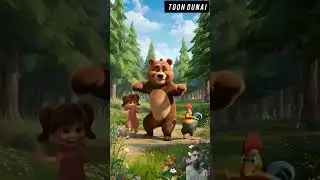 New💯 Cute Bear.Girl.Cock.Dance.Funny.Viral.Shot.ViDeo#Youtube.Shots_Toon.Dunai.🕺💃🕺💃🕴️👯