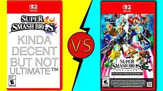 Nintendo Switch 2 Super Smash Bros - Сиквел против Ultimate Upgrade