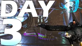 Defending Bee Cave and Raiding Double Bear Cave! | Ark PvP