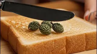 50 Fruits Spread on Toast Most Common to Rare 🍞🍓 ASMR