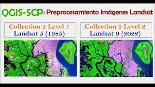 QGIS -SCP: Preprocesamiento de imágenes de satélite Landsat