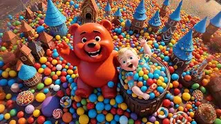 Candy Castle Explosion OMG So Colorful! | Fun Candy Adventure Song for Kids | Bright Nursery Rhyme