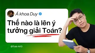 Phân tích tư duy, ý tưởng giải Toán thực tế 12 | Toán Tư duy FLOW THINKING