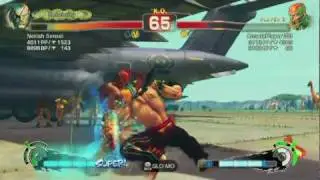 SSF4AE - Neriah Sensei (Sagat) vs ArcadePlayer100 (Dhalsim)