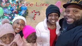 Seeing Candy Cane Lane for the First Time! | Family Vlog!
