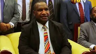James Marape sworn-in as eighth Prime Minister of The Independent State of PNG