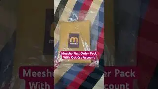 Meesho First Order Pack With Out Gst Account #meeshofind #meesho