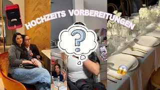 DIE HOCHZEIT RÜCKT NÄHER *OMG*💍👰🏾💄 (PROBE MAKEUP & RINGE) | Sara & Dolunay
