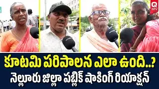నెల్లూరు పబ్లిక్ టాక్ అదిరింది 😳🔥| Nellore Public Reaction On Kutami | QTV Telugu
