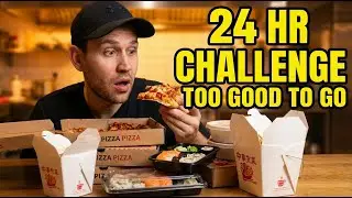 Eating Restaurant Leftovers with TOO GOOD TO GO for 24 hours