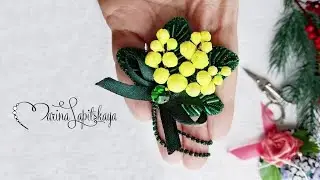 💐 Как сделать брошь 