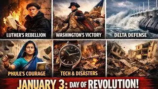 January 3 Changed the World: Faith, Freedom, Education & Disasters | History Documentary