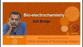 Salt Bridge - Bio-electrochemistry - Prof. Mainak Das