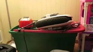 Как накачать шину на моноколесе Ninebot One EUC