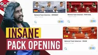 GERMANY, PORTUGAL, SPAIN NATIONAL TEAM SELECTION PACK OPENING 😍😱😰 | PES 2020